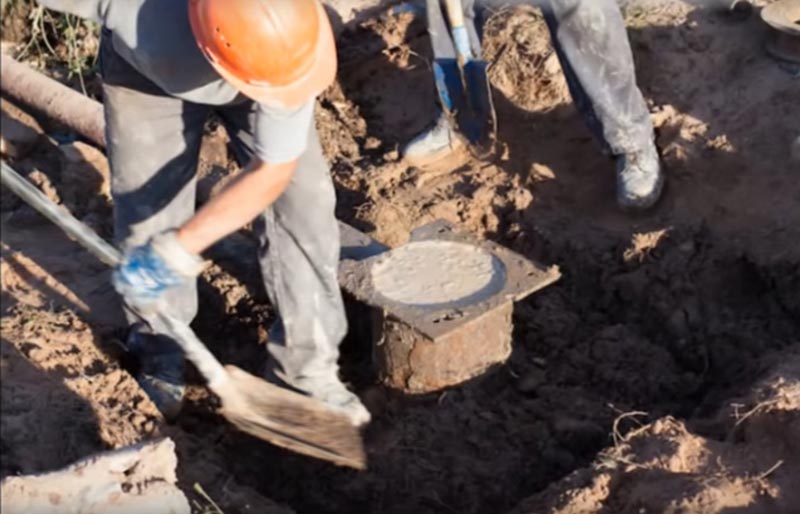 ликвидация и тампонаж скважины на воду