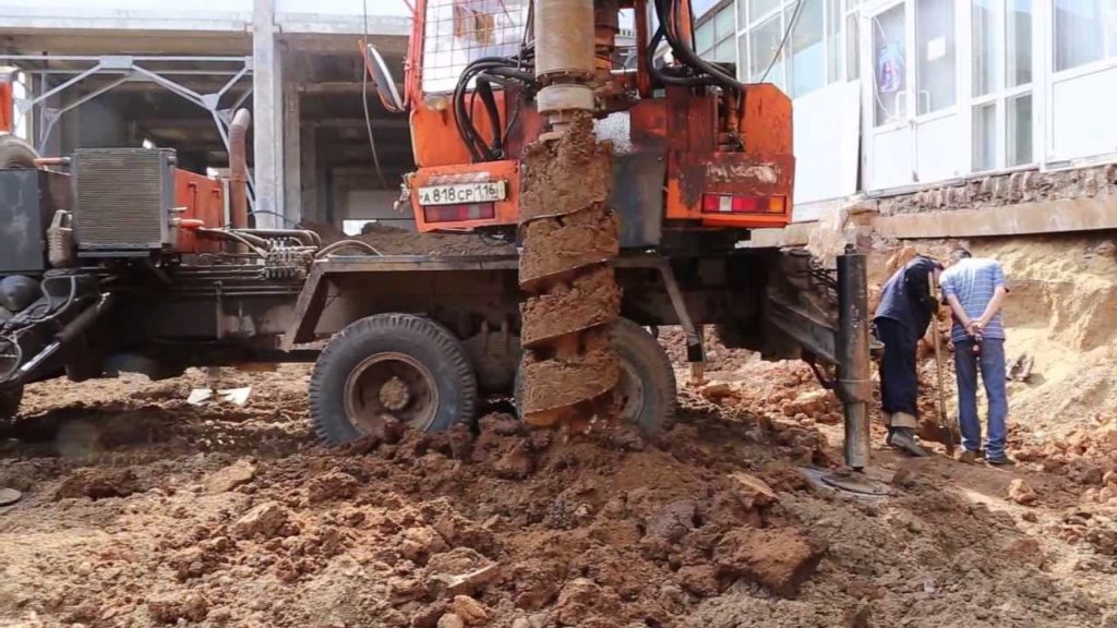 бурение на заземления